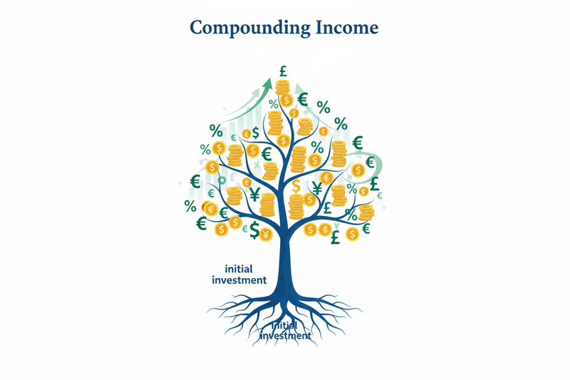 Day 86 : The Truth About Compounding Income