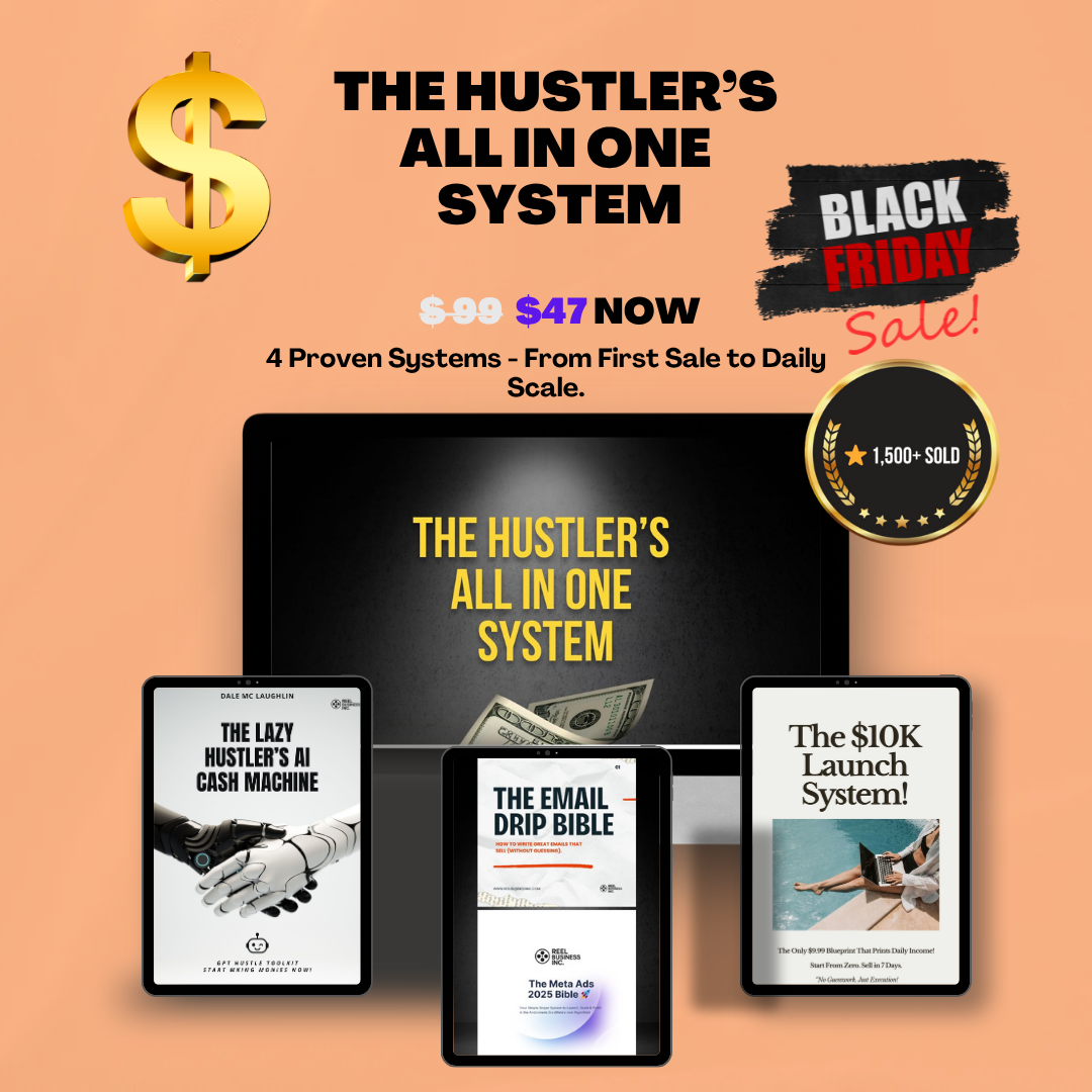 The Hustler’s All-In-One System (4 Proven Products in 1)
